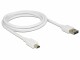DeLock USB2.0-Easy Kabel, A-MiniB, 1m, Weiss
