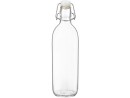 Bormioli Rocco Glasflasche Emilia 1 Liter, 6 Stück, Verpackungseinheit