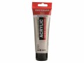 Amsterdam Acrylfarbe Standard 800 Silber Halbdeckend, 120 ml, Art