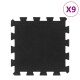 vidaXL , Farbe: Schwarz, Material: Gummi, Größe: 30 x 30