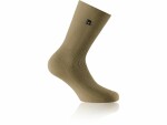 Rohner Socks Socken SupeR BW Khaki, Grundfarbe: Braun, Detailfarbe