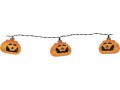 Star Trading Lichterkette Halloween Pumpkins 210 cm, Orange