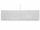 Image 0 LMP Tastatur KB-3421 USB Silber, Tastatur Typ: Standard