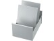 Styro Karteibox hoch A4, Grau, Medienformat: A4, Material