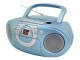 soundmaster Radio/CD-Player SCD5100BL Blau, Radio Tuner: FM