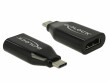 DeLock USB-C - HDMI Adapter, 4K, schwarz