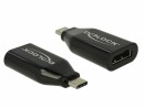 DeLock USB-C - HDMI Adapter, 4K, schwarz