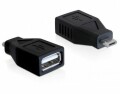 DeLock USB 2.0 Adapter USB-MicroB Stecker - USB-A Buchse