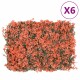 vidaXL , Farbe: Hellrot, Material: PE (Polyethylen), Größe: 40 x