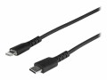 STARTECH .com 1m(3 ft) Durable Black USB-C to Lightning Cable
