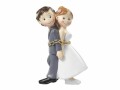 HobbyFun Mini-Figur Hochzeitspaar in Ketten 8 cm, Detailfarbe