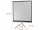 Bild 3 Celexon Stativleinwand Eco 184x184 cm 1:1 Weiss, Leinwandtyp