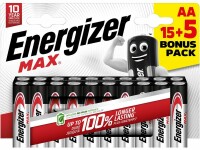 Energizer Max E91 - Battery 20 x AA type - Alkaline