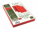 Exacompta Einbanddeckel Evercover 270 g/m², 100 Stück, Rot