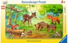 Ravensburger Puzzle Tierkinder des Waldes, Motiv: Tiere