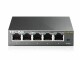 TP-Link Switch TL-SG105E 5 Port, SFP Anschlüsse: 0, Montage