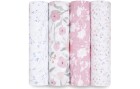 Aden + Anais Mulltuch Ma Fleur 4er-Set 120 x 120 cm