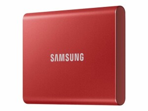 Samsung Externe SSD - Portable T7 Non-Touch, 1000 GB, Rot