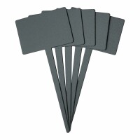 SECURIT Gartenstecker SILHOUETTE TAG-RECTANGLE-5 schwarz