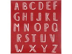 Creativ Company Schablonen Siebdruck Alphabet, 1 Stück, Breite: 20 cm