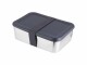 BergHOFF Lunchbox Essentials Silber/Blau, Materialtyp: Metall