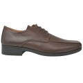 Business-Schuhe Herren Schnürschuhe Braun Größe 40 PU-Leder