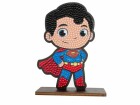 CRAFT Buddy Bastelset Crystal Art Buddies Superman, Altersempfehlung
