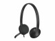 Image 5 Logitech USB Headset H340 - Micro-casque - sur-oreille - filaire