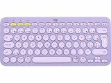 Logitech Bluetooth-Tastatur K380 Multi-Device Lavendel, Tastatur