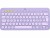 Bild 0 Logitech Bluetooth-Tastatur K380 Multi-Device Lavendel, Tastatur