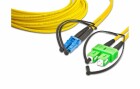 Lightwin LWL-Patchkabel LC-SC/APC, Singlemode, Duplex, 3m