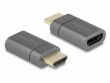 DeLock Adapter HDMI - HDMI 8K 60 Hz magnetisch