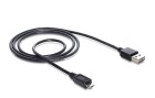 DeLock USB 2.0-Kabel EASY-USB USB A - Micro-USB B