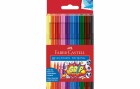 Faber-Castell Filzstift Grip Colour Marker 10 Stück Set