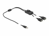 DeLock USB-Stromkabel mit Schalter USB A - USB A