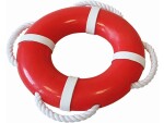 Nobby Schwimmspielzeug Rettungsring mit Seil, Ø 15 cm, Rot