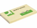 CONNECT Notizzettel Quick Notes 76 x 127 mm, Gelb