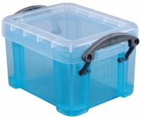 USEFULBOX Kunststoffbox 0,14lt 68501217 transparent blau, Kein