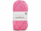 Rico Design Wolle Creative Cotton Aran 50 g, Bonbonrosa