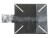 Bild 0 Audioraq VESA Adapter Platte, Metall, schwarz, Detailfarbe: Schwarz