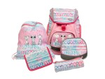 Funki Schulthek-Set Flexy-Bag Cool Cats 5-teilig