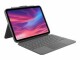 Logitech COMBO TOUCH FOR IPAD (10TH GEN) OXFORD GREY ESP