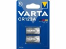 Varta Batterie CR123A 2 Stück, Batterietyp: CR123A