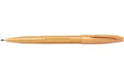 pentel Filzstift Sign-Pen s520 Ocker, Strichstärke: 1.0 mm, Set