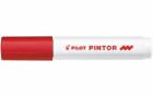 Pilots Pilot Permanent-Marker Pintor M Rot, Strichstärke: 1.4 mm