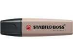 STABILO Textmarker BOSS ORIGINAL NatureColors warmes Grau, Set