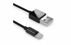 deleyCON USB 2.0-Kabel USB A - Lightning 1