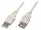 Bild 1 Wirewin USB 2.0-Verlängerungskabel USB A - USB A