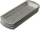 Decora Backform eckig 25.5 x 10.5 cm, Silber, Materialtyp