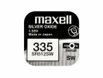 Maxell Europe LTD. Knopfzelle SR512SW 10 Stück, Batterietyp: Knopfzelle
